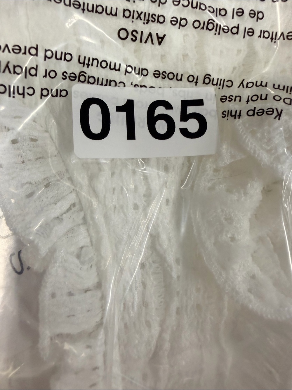 Kirious size m women’s White Eyelet Ruffle Cami - Picture 8 of 8